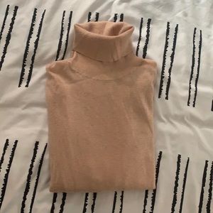 Peach sparkle sweater